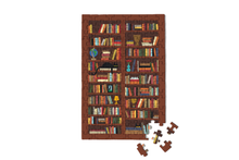 Load image into Gallery viewer, Bookcase Mini jigsaw puzzle teacher appreciation gift