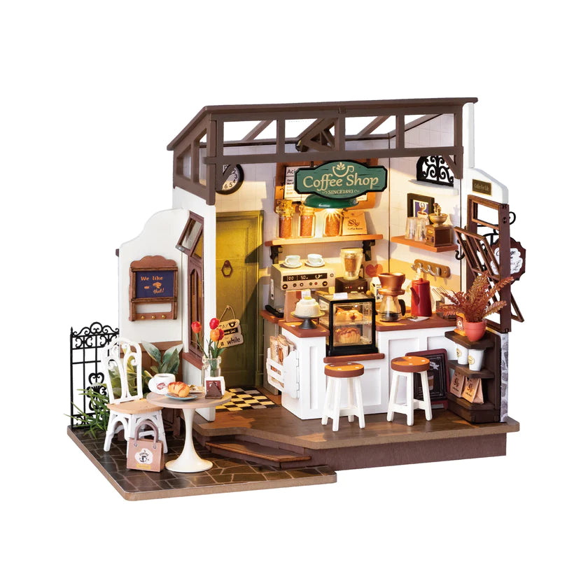 DIY Miniature House Kit: No.  17 Cafe
