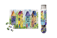 Load image into Gallery viewer, Gnome Homes Mini Jigsaw Puzzle Unique Gift for mom