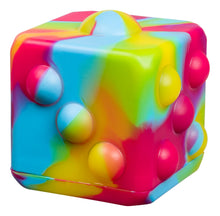 Load image into Gallery viewer, Poppin Dice' - Rainbow Satisfying Fidget Toy, Rainbow Colors