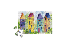 Load image into Gallery viewer, Gnome Homes Mini Jigsaw Puzzle Unique Gift for mom