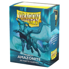 Load image into Gallery viewer, Dragon Shield Sparkle Matte Amazonite