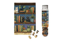 Load image into Gallery viewer, Cat Tales - Library books bookcase plants garden puzzle
