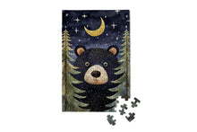 Load image into Gallery viewer, Forest Bear - wildlife souvenir gift mini jigsaw puzzle