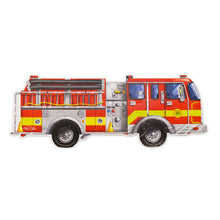 Load image into Gallery viewer, Giant Fire Truck Floor Puzzle - 24 Pieces