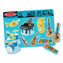 Load image into Gallery viewer, Musical Instruments Sound Puzzle - 8 Pieces