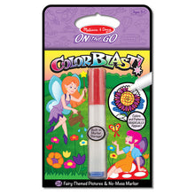 Load image into Gallery viewer, On the Go ColorBlast No-Mess Coloring Pad - Fairies