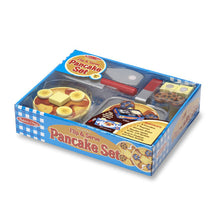 Load image into Gallery viewer, Flip & Serve Pancake Set - Wooden Play Food