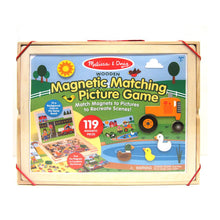 Load image into Gallery viewer, Wooden Magnetic Matching Picture Game