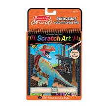 Load image into Gallery viewer, Scratch Art - Dinosaur