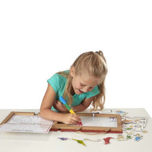 Load image into Gallery viewer, Natural Play: Play, Draw, Create Reusable Drawing & Magnet Kit - Dinosaurs