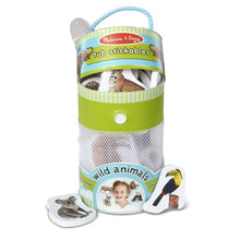 Load image into Gallery viewer, Tub Stickables - Wild Animals Soft Shapes Bath Toy