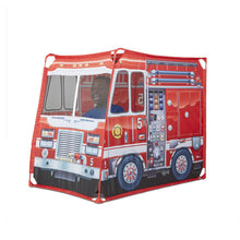Load image into Gallery viewer, Fire Truck Play Tent