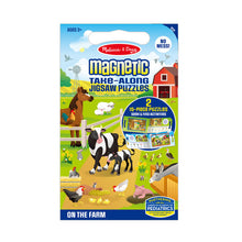 Load image into Gallery viewer, Take Along Magnetic Jigsaw Puzzles - On the Farm