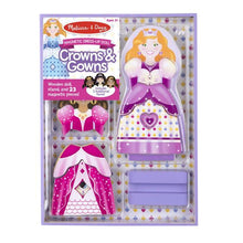 Load image into Gallery viewer, Crowns & Gowns Magnetic Dress-Up