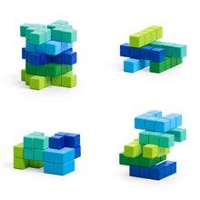 Load image into Gallery viewer, PIXIO Abstract Series AMPHIBIO - 60pc Magnetic Blocks in 5 Colors