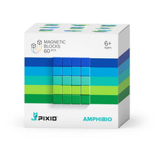 Load image into Gallery viewer, PIXIO Abstract Series AMPHIBIO - 60pc Magnetic Blocks in 5 Colors
