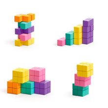Load image into Gallery viewer, PIXIO Abstract Series NEON - 60pc Magnetic Blocks in 5 Colors