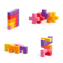 Load image into Gallery viewer, PIXIO Abstract Series PIXOPLASMA - 60pcs Magnetic Blocks in 5 Colors