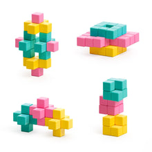 Load image into Gallery viewer, PIXIO Abstract Series SWEET - 60pc Magnetic Blocks in 3 Colors