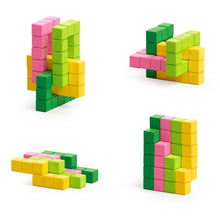 Load image into Gallery viewer, PIXIO Abstract Series TROPIC - 60pc Magnetic Blocks in 4 Colors