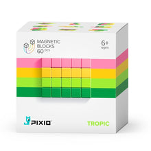 Load image into Gallery viewer, PIXIO Abstract Series TROPIC - 60pc Magnetic Blocks in 4 Colors