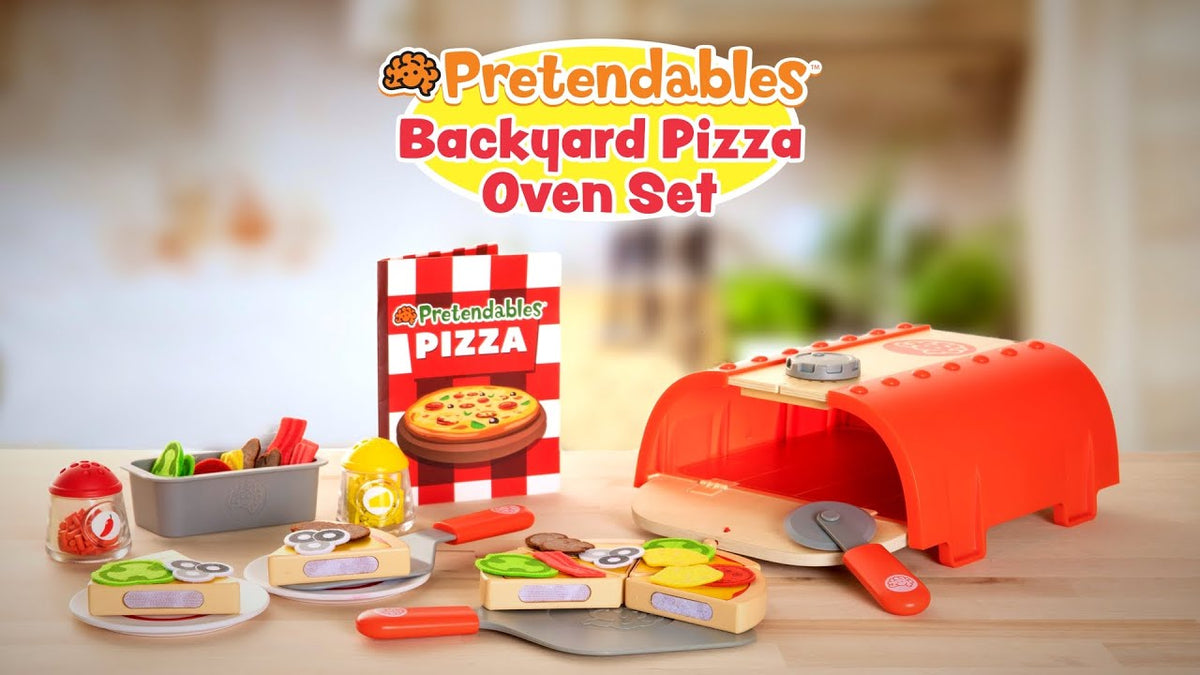 Pretendables Backyard Pizza Oven Set – Grey Duck Games & Toys