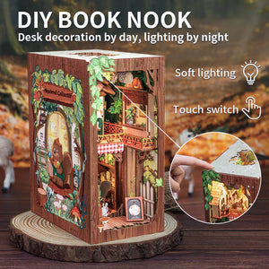 DIY Bookend Puzzle: Squirrel Collector