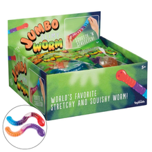 Load image into Gallery viewer, Jumbo Slimy Worm Stretchy Squishy Toy
