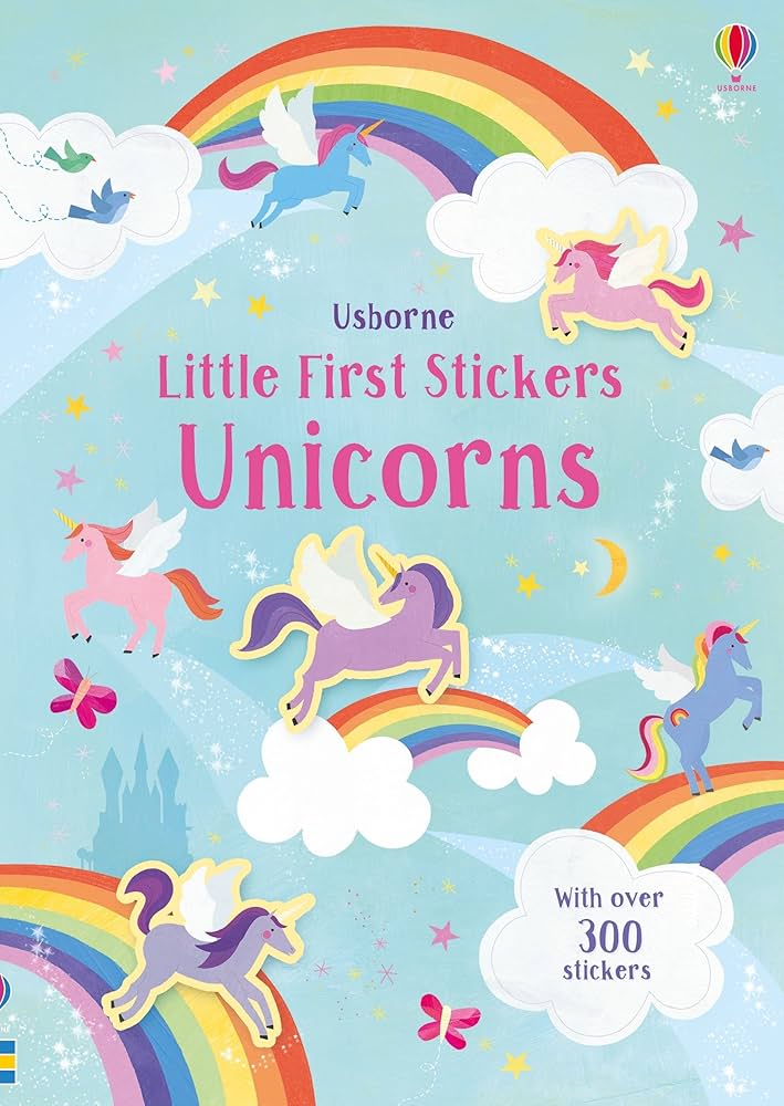 Little First Stickers  Unicorns