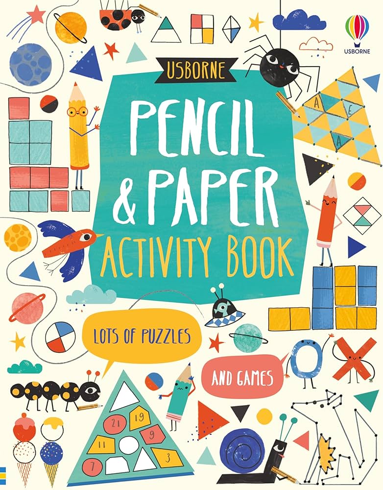 Pencil and Paper Activity  Book