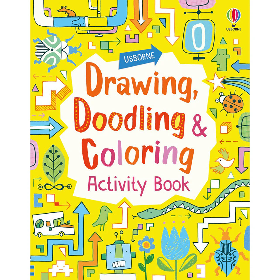 Drawing, Doodling and  Coloring Activity Book