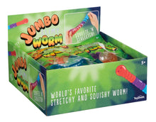 Load image into Gallery viewer, Jumbo Slimy Worm Stretchy Squishy Toy
