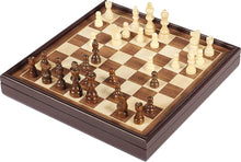 Load image into Gallery viewer, Cardinal Legacy Deluxe Wooden Chess &amp; Checkers
