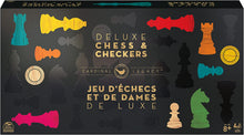 Load image into Gallery viewer, Cardinal Legacy Deluxe Wooden Chess &amp; Checkers
