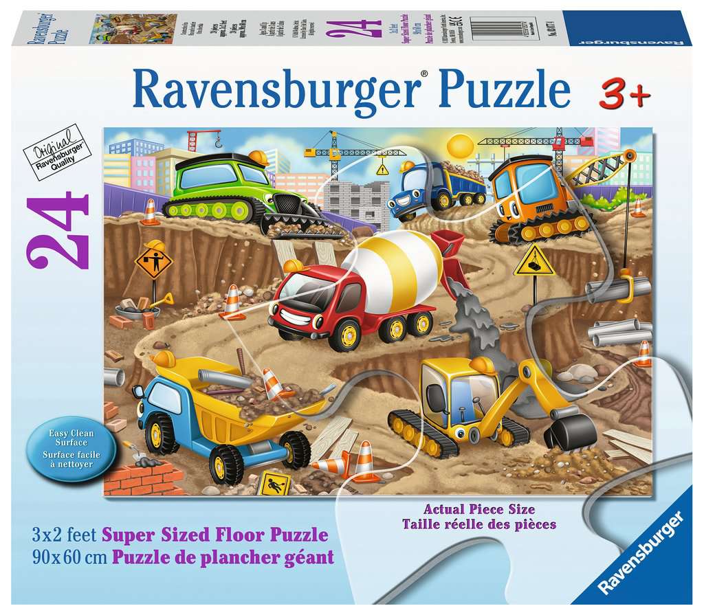 Construction Fun  (24 pc Floor Puzzle)