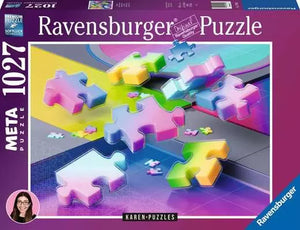 Karen Gradient Cascade META  Puzzle 1027 pc Puzzle