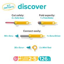 Load image into Gallery viewer, Makedo Discover Kit
