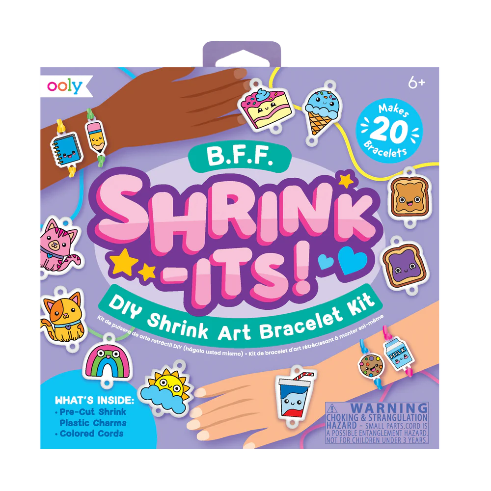 Shrink-its! DIY Shrink Art Bracelet Kit - BFF