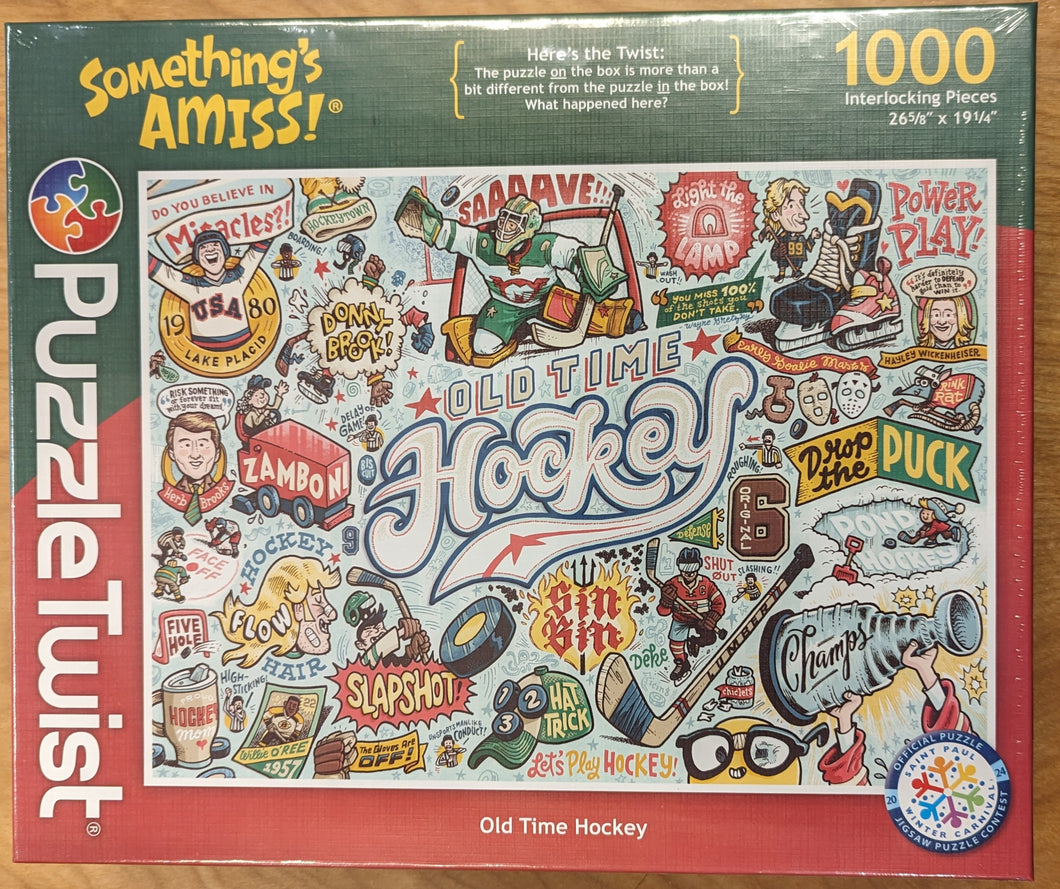 Old Time Hockey - 1000pc