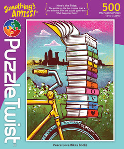 Peace Love Bikes Books 1000Pc