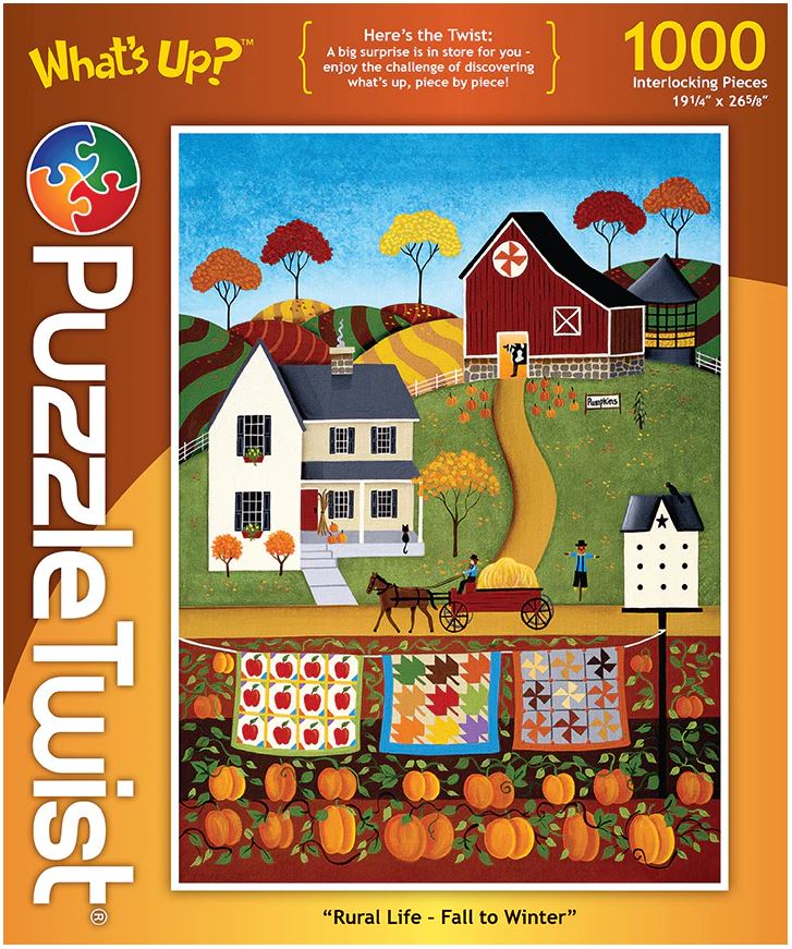 Rural Life - Fall to Winter 1000pc