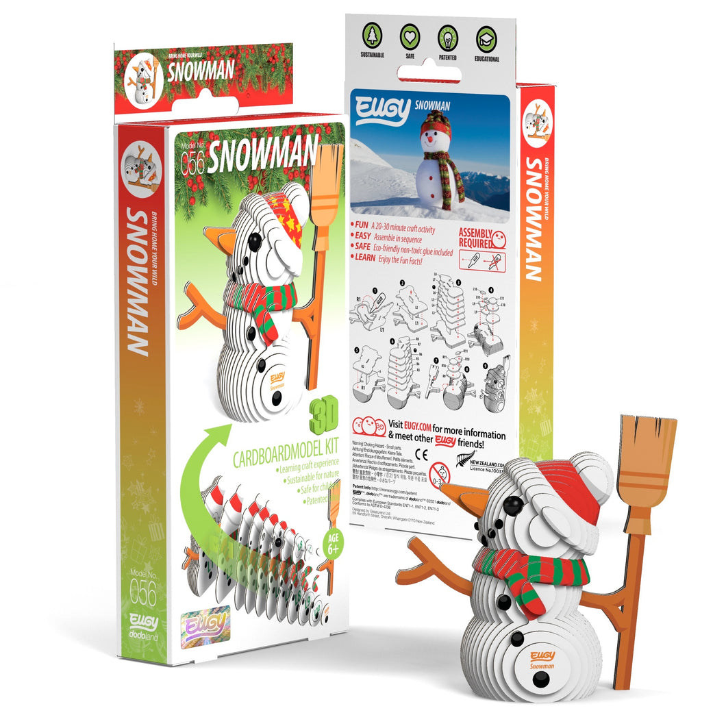 EUGY Snowman 3D Puzzle