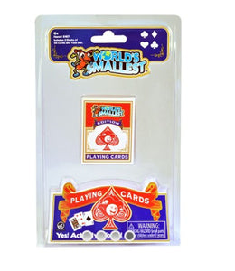 World's Smallest Playing Cards