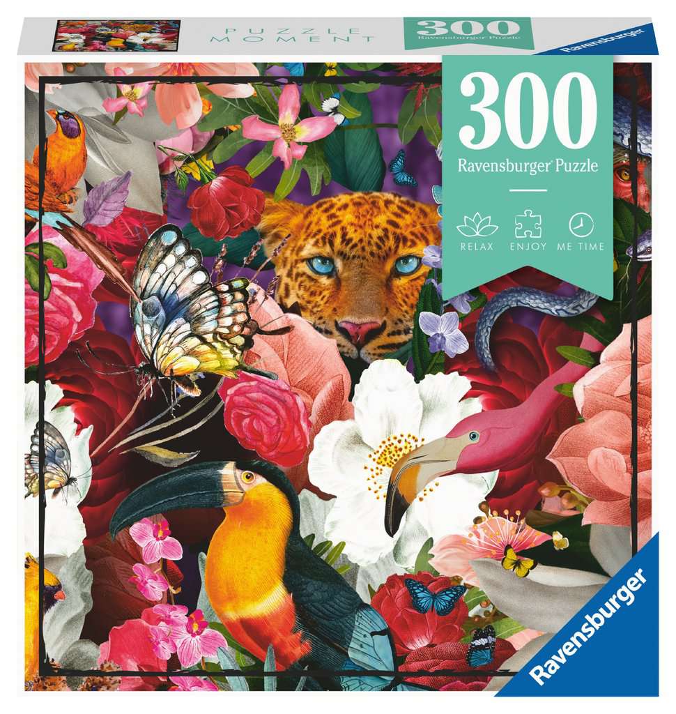 Tropical Flowers 300 pc Puzzle