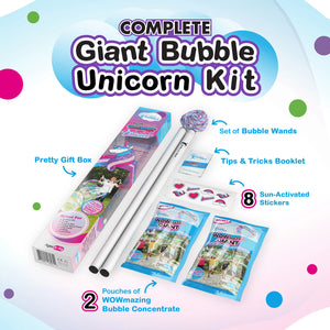 WOWmazing Bubble Unicorn Kit