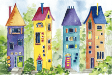 Load image into Gallery viewer, Gnome Homes Mini Jigsaw Puzzle Unique Gift for mom
