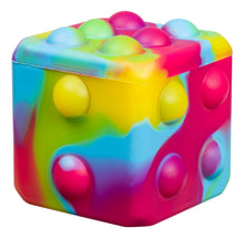 Load image into Gallery viewer, Poppin Dice' - Rainbow Satisfying Fidget Toy, Rainbow Colors
