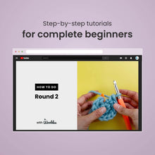 Load image into Gallery viewer, Pierre the Penguin Beginner Crochet Kit
