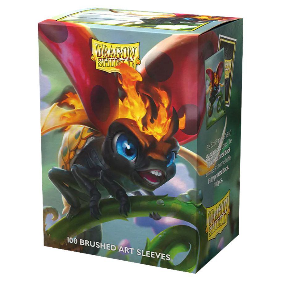 Dragon Shield: Art: Brushed: The Burnbug (100)